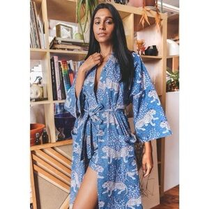 Printfresh Bagheera 100% Cotton Robe